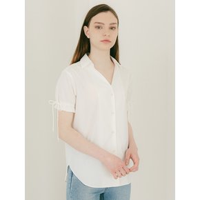 OPEN LINE COLLAR SHIRT (IVORY)