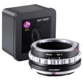K&F Concept PKDA-NIK Z K(PKDA) Nikon ZF Z8 메이커 직영점 렌즈 마운트 어댑터 매뉴얼 포커스