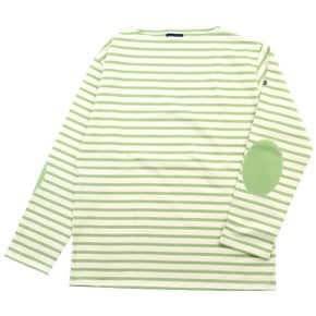 긴팔 길도 엘보패치 GUILDO ELBOW PATCHES Ecru/Lime