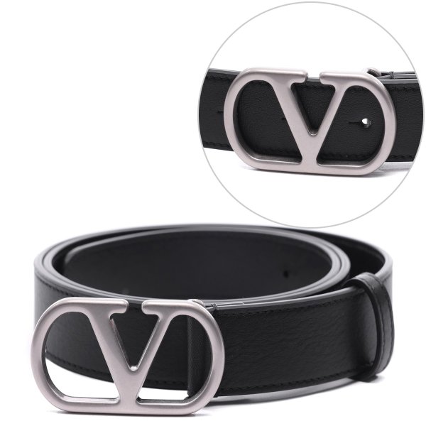 [부산점] 25FW 남성 브이로고 시그니처 벨트 (7Y0T0SM3 UPC 0NO 25F)