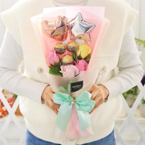VCO 끌레르 페레로로쉐 꽃다발 졸업 수능 백일(1)