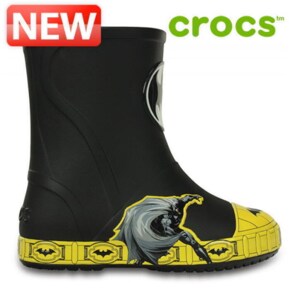 크록스 아동 샌들 /H12- 203517-001키즈 Crocs Bump It Batman Rain Boot