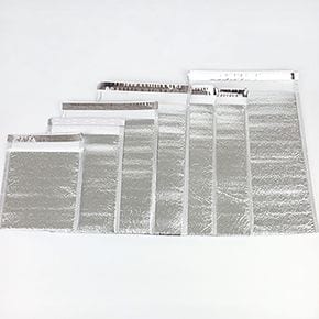 여름캠핑 접착식 보냉 봉투 일회용 보냉백 은박 팩 배달용 2호