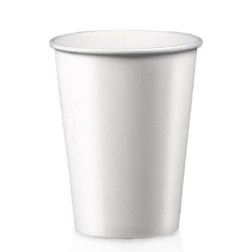 10온스 무지 테이크아웃 종이컵 100개(1)