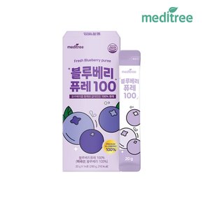 미국산 블루베리 퓨레 스틱 100 1박스