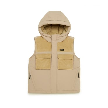 내셔널지오그래픽키즈 K244UDV030 HOLIDAY 다운 베스트 BEIGE
