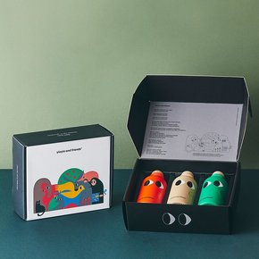 최고급 엑스트라 버진 올리브오일 3종 선물세트(칠리갈릭바질)