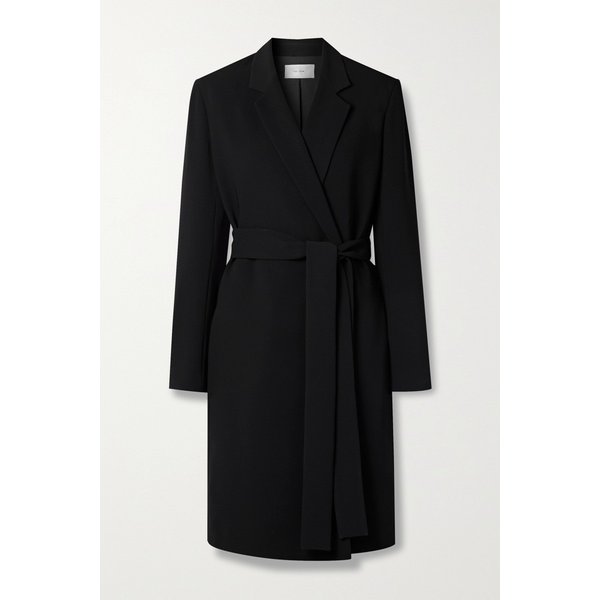 Harri Belted Cady Coat 블랙