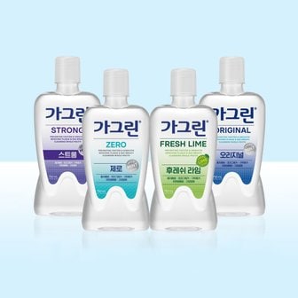 너만아는잡화점 동아제약 가그린 750ml / 오리지널 제로 스트롱 선택