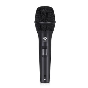 M7 다이나믹 유선 마이크 스위치 카디오이드 보컬 라이브 공연 교회 녹음용 velton