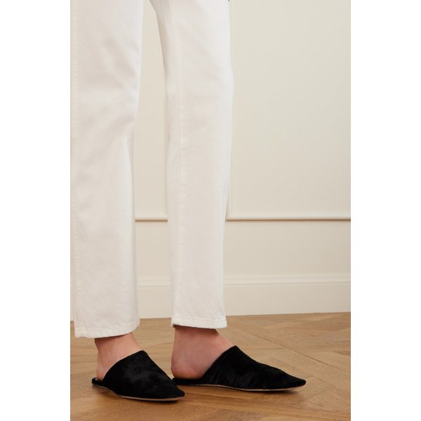 크리스텐 엘립스 카프 헤어 뮬 46376663163007544