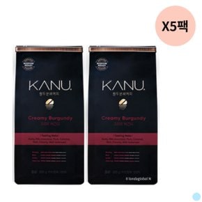 카누 원두 커피 분쇄 200g x10 크리미 버건디