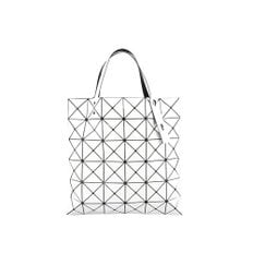 바오바오 24FW 이세이미야케 BB48 AG053 01 바오바오 프리즘 미디엄 토트백 화이트