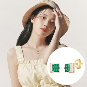 [아이유 PICK] COLOR CANDY 14K 귀걸이 (JJJTEQ3BS074R4000)