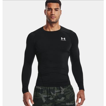 언더아머 [1361524] 남성 UA HeatGear 아머 긴팔 컴프레션 셔츠