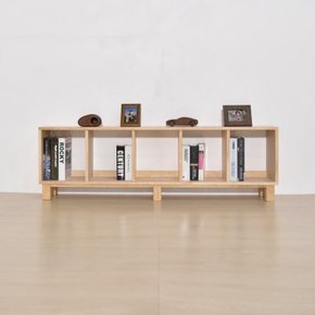 러버우드 원목책장 1단 5칸