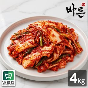 참바른김치 프리미엄 국내산 알배기 겉절이 김치 4kg 바르겟