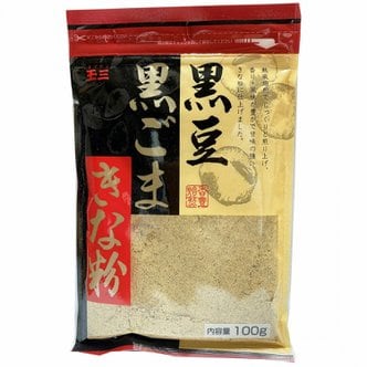  가와미츠물산 타마산 검은콩 검은깨 콩가루 100g
