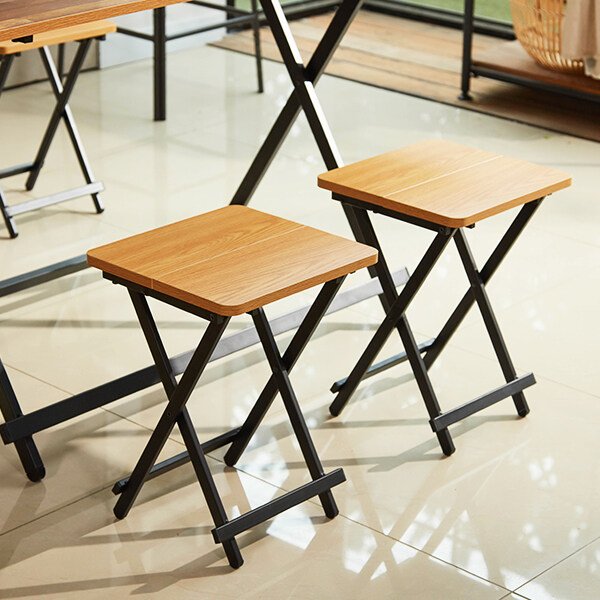 [쇼핑LIVE]까사마루 접이식 의자 2P