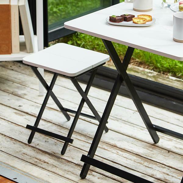 [쇼핑LIVE]까사마루 접이식 의자 2P