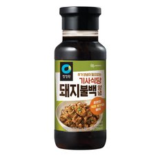 청정원 기사식당 돼지불백양념 500g/1개