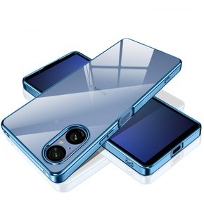 SONY Xperia 5 V Xperia5V SO-53D SOG12 TPU 케이스 클리어 스마트 폰 케이스 커버 투명 얇은