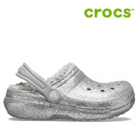 아동 샌들  H12  205937 00N   Kids Classic Glitter Lined Clog Silver Silver_P369333210