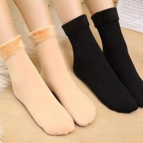 남여공용 두꺼운 따뜻한 양모 양말 벨벳 겨울 수면