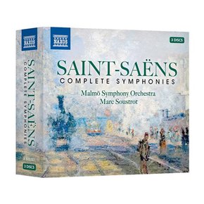 CAMILLE SAINT-SAENS - COMPLETE SYMPHONIES/ MARC SOUSTROT 생상스: 교향곡 전집