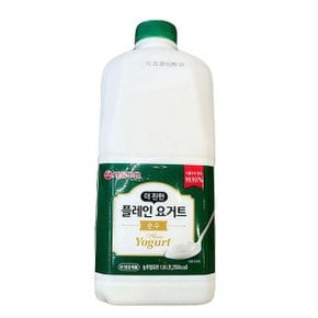 서울우유 더진한 플레인 요거트 순수 1800ML X 1개 코스트코