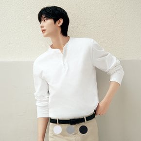 [변우석PICK]  026956 코튼 헨리넥 긴팔티 (헤비웨이트)