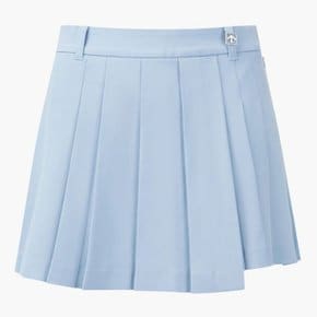 골프스커트 GQC DQ32WFSK8E-LBLG 여성 언발란스 플리츠 스커트 / Light Blue