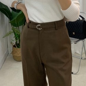 / 러온 데일리 와이드 슬랙스 끈벨트 세트 3color