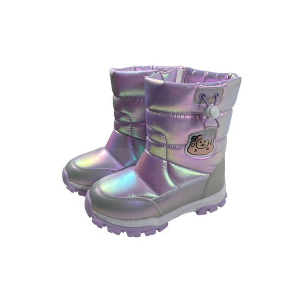 루미 키즈 겨울 방한부츠 패딩부츠 리나 퍼플