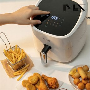 디지털 미니 바스켓 에어프라이어 3.5L MS-320AF 8가지 조리모드 생선 삼겹살 튀김