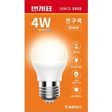 LED인지구 4W 전구색