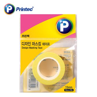 리빙비스타 디자인마스킹 나팔꽃  DM01-1510  15mm x 10m 프린텍 .