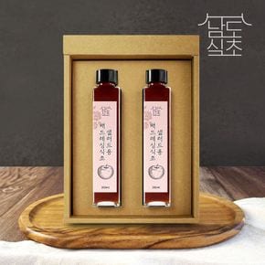 [남도식초] 하화숙 천연발효 배 드레싱식초 선물세트 (2병x200ml)..[31852538]