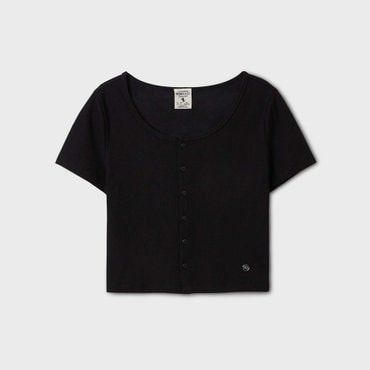 후아유 Ribbed U-neck Cardigan  WHRAF2427F