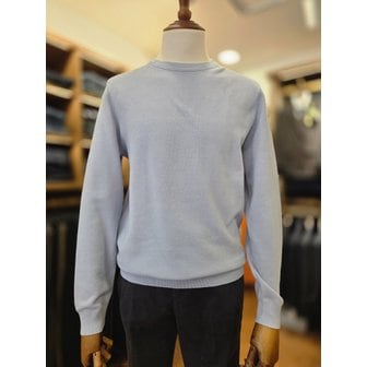 브렌우드 [여주점] 코오롱 브렌우드 남성 에센셜스 워셔블 라운드넥 스웨터 BRWAS26151BUL