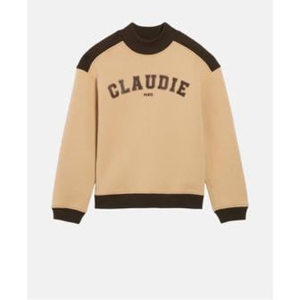 CLAUDIE PIERLOT 끌로디피에로 맨투맨 Schwarz CFPSW00191