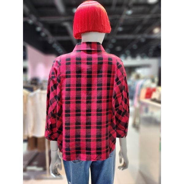 [부산점] 모르코 체크 블라우스 BABLA4541