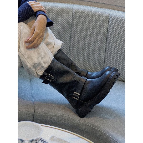 나탈리 투 벨트 부츠_B1542