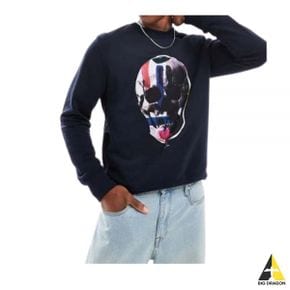 폴스미스 24FW REG FIT SWEATSHIRT SKULL (M2R 027R NP4685 49) (스컬 맨투맨)