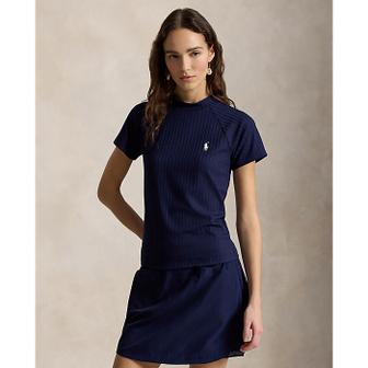 폴로 랄프 로렌 폴로 골프 여성 리브 스트레치 블렌드 모크넥(WMXGKNINC020335410)