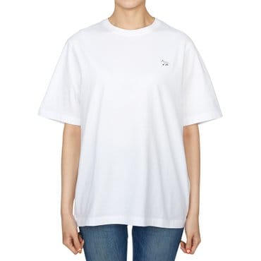 메종키츠네 베이비 폭스 여성 반팔티셔츠 OW00130KJ0008 P100