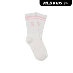 (공식)26N 베이직 스트라이프 크루 양말 NY (L.Pink) 7ASOB306N-50PKL