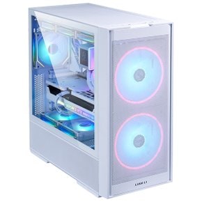 리안리 LANCOOL 206 미들타워 케이스 화이트