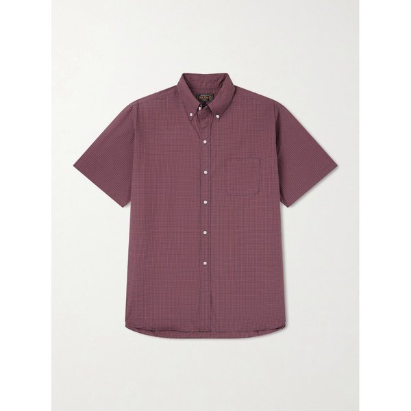 빔스 체크 코튼 버튼다운 칼라 셔츠 46376663162982626