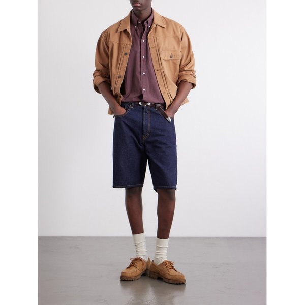 빔스 체크 코튼 버튼다운 칼라 셔츠 46376663162982626